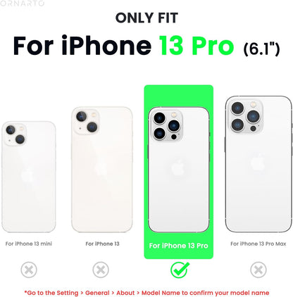 Compatible with Iphone 13 Pro Case 6.1, Slim Liquid Silicone 3 Layers Full Covered Soft Gel Rubber Case Cover 6.1 Inch-Chalk Pink