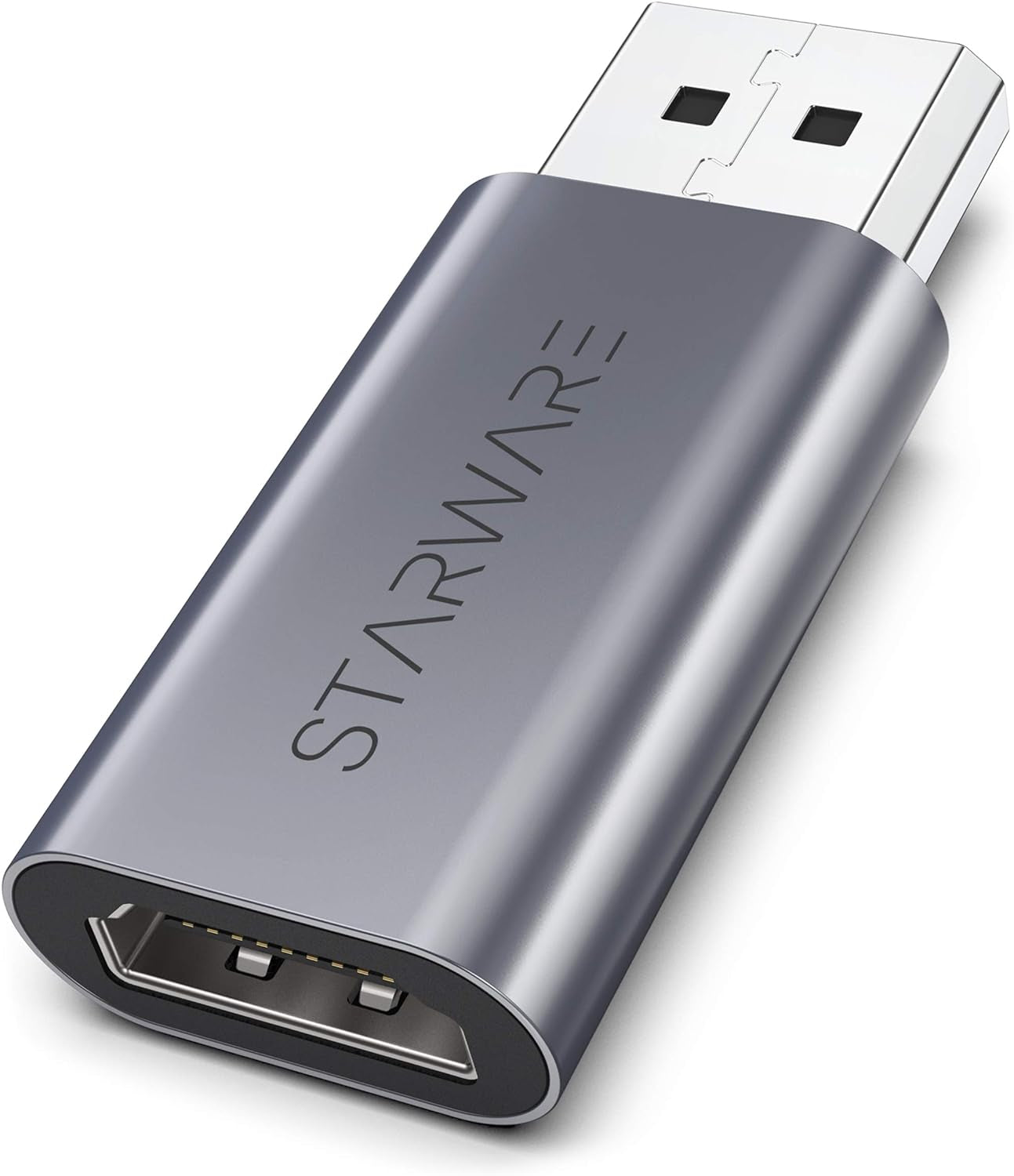 Displayport to HDMI Adapter [NOT USB], 4K UHD, Uni-Directional Hdmi(Monitor) to Display Port DP (Source) Adapter Compatible with Displayport Source Devices