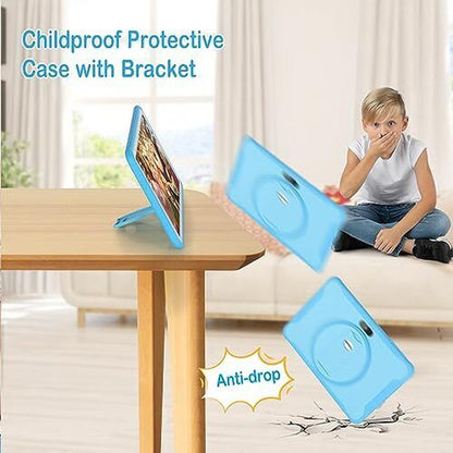 Kids Tablet, Android Tablet for Kids 10.1 Inches, 64GB Kids Tablet with Blue
